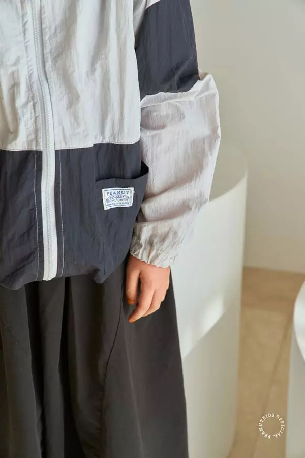 Peanut - Korean Children Fashion - #minifashionista - Spring Windbreaker Jacket - 5