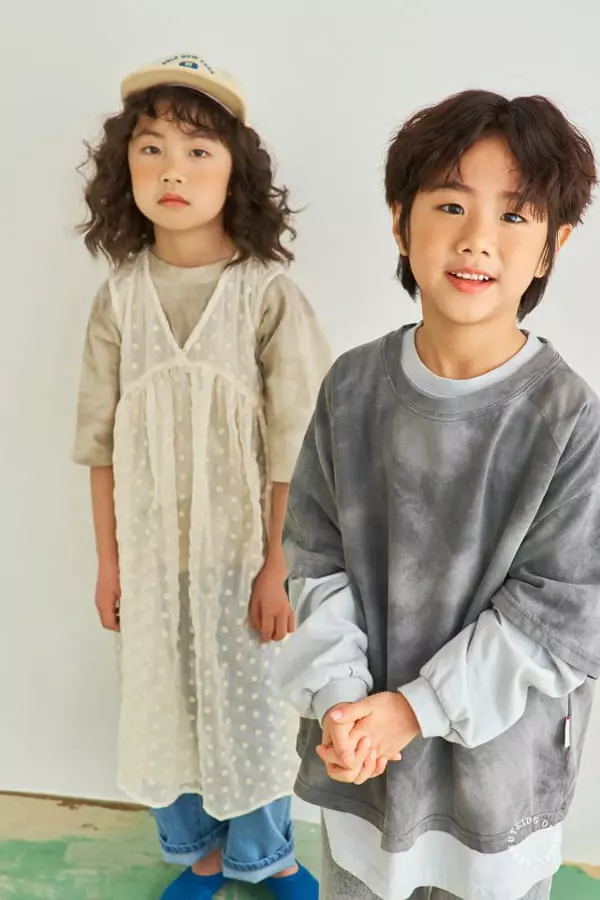 Peanut - Korean Children Fashion - #minifashionista - Grunge Tee - 6