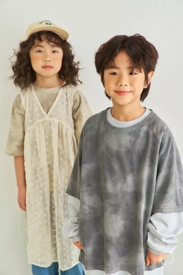 Peanut - Korean Women Fashion - #womensfashion - Mom Grunge Tee - 5