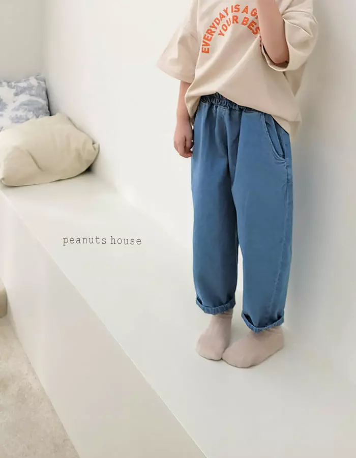 Peanuts - Korean Children Fashion - #kidzfashiontrend - Thin Jeans - 4
