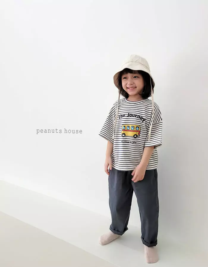 Peanuts - Korean Children Fashion - #Kfashion4kids - Mini Bus Tee - 6