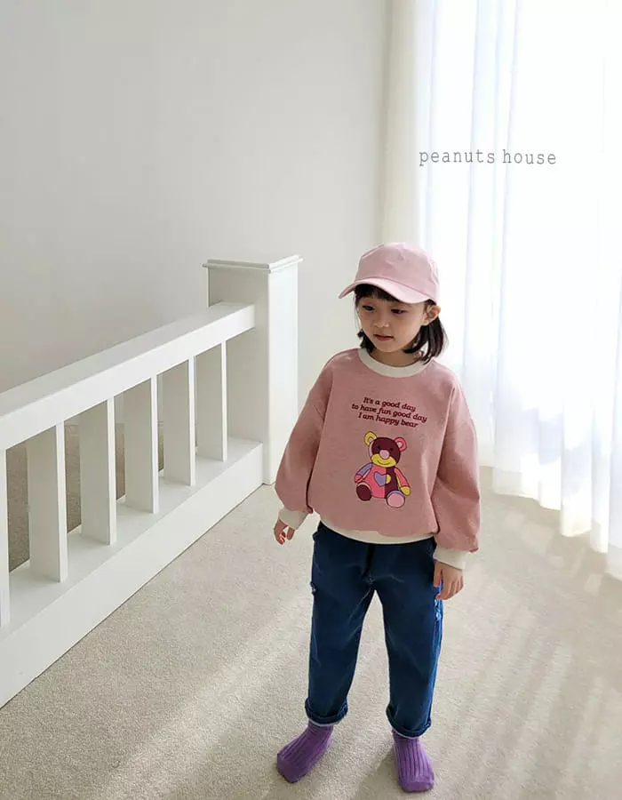Peanuts - Korean Children Fashion - #childofig - Happy Bear Tee - 5