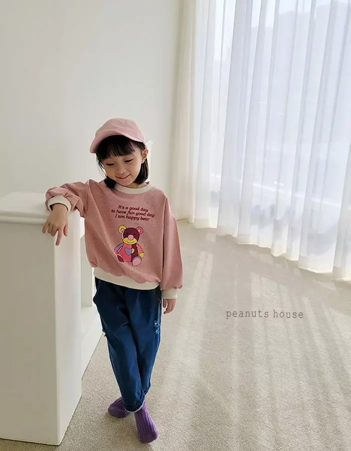 Peanuts - Korean Children Fashion - #childofig - Happy Bear Tee - 6