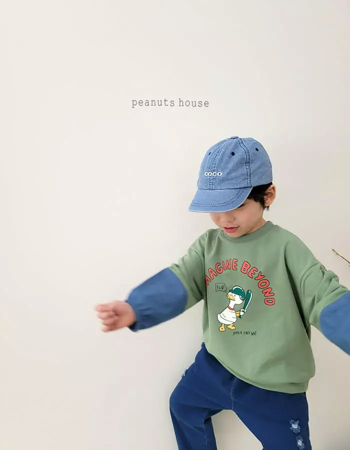 Peanuts - Korean Children Fashion - #childofig - Baseball Tee - 2