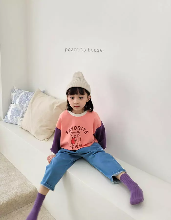 Peanuts - Korean Children Fashion - #childofig - Apple Tee - 2