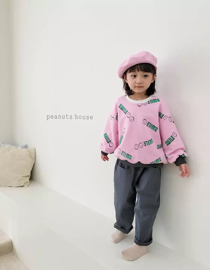 Peanuts - Korean Children Fashion - #childrensboutique - Smile Tee - 2