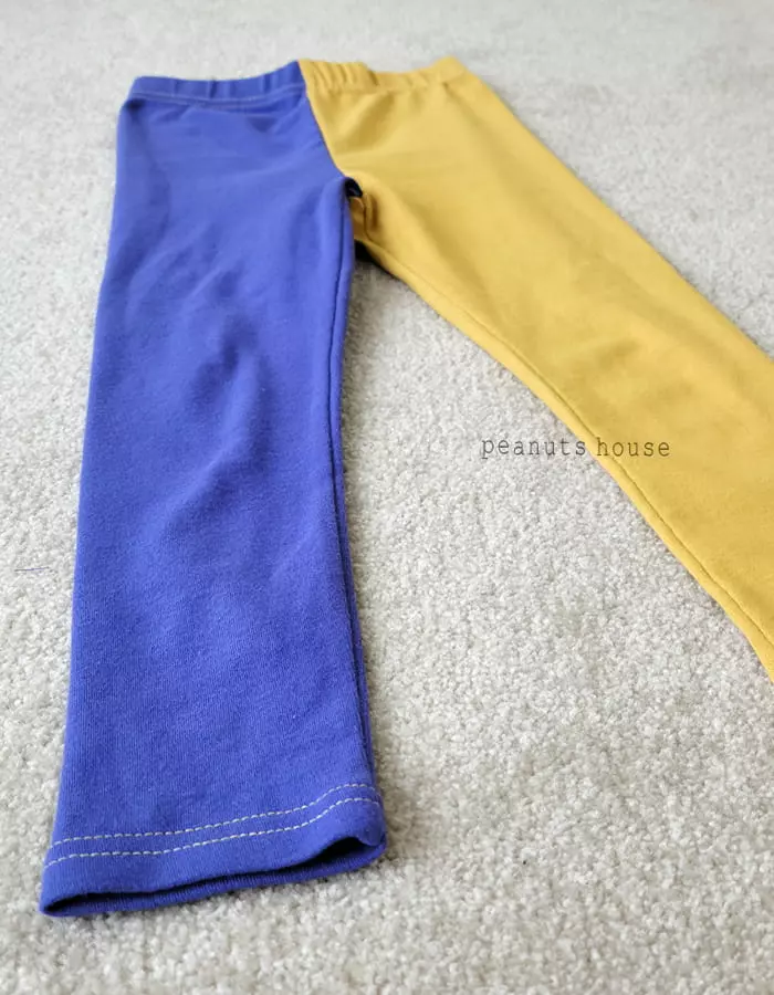 Peanuts - Korean Children Fashion - #designkidswear - Half Half Leggings - 9