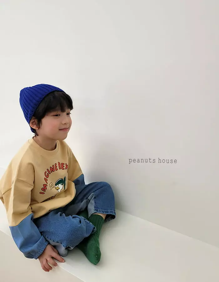 Peanuts - Korean Children Fashion - #designkidswear - Baseball Tee - 5