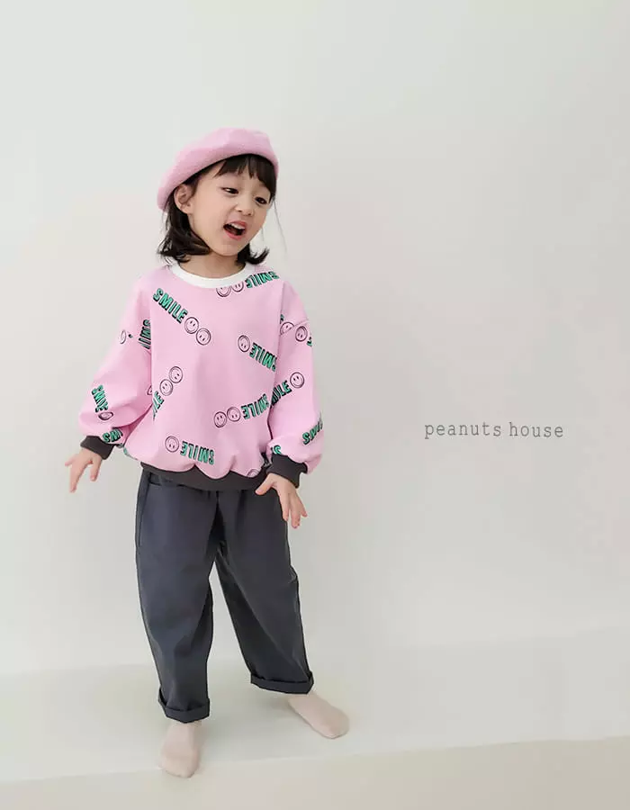 Peanuts - Korean Children Fashion - #designkidswear - Smile Tee - 3