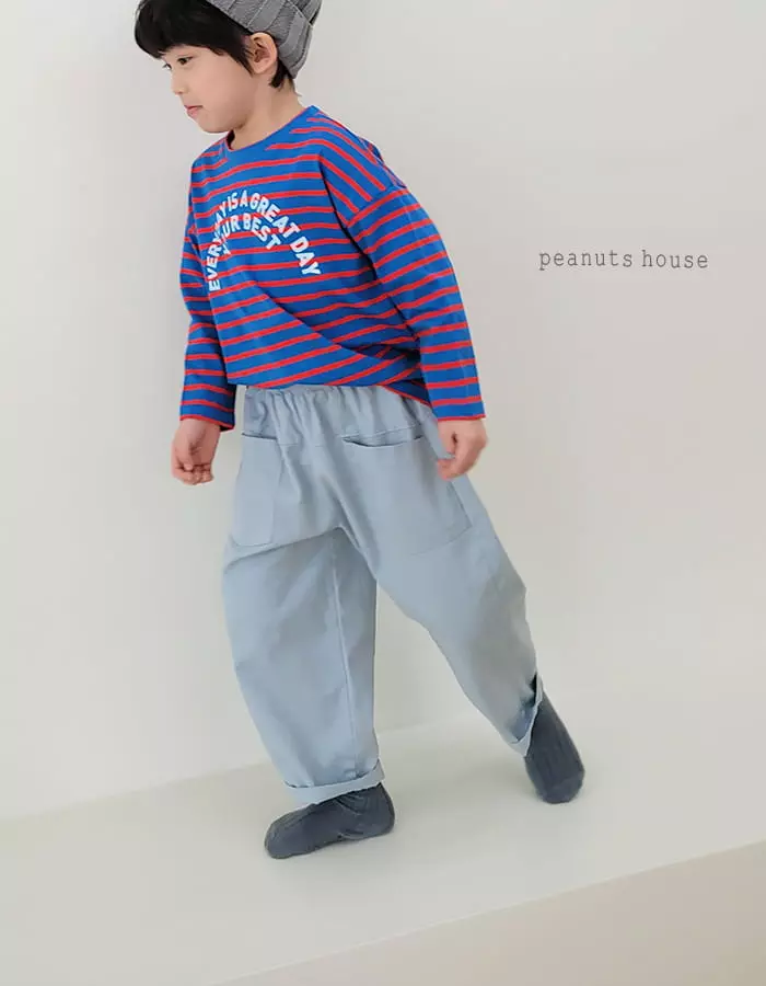 Peanuts - Korean Children Fashion - #designkidswear - Best Stripes Tee - 2