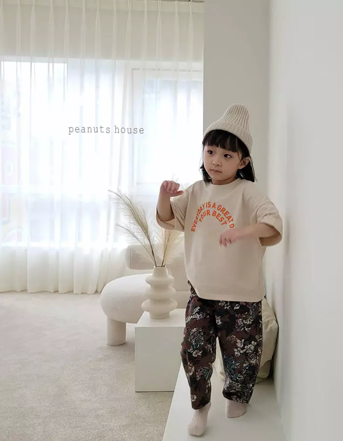 Peanuts - Korean Children Fashion - #designkidswear - Paint Pants - 9
