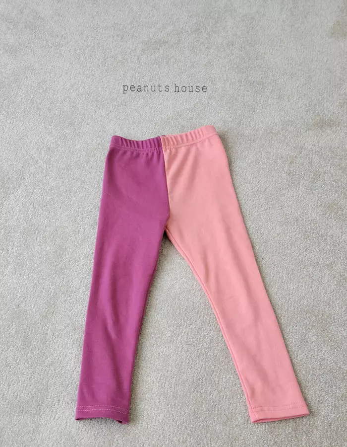 Peanuts - Korean Children Fashion - #discoveringself - Half Half Leggings - 10