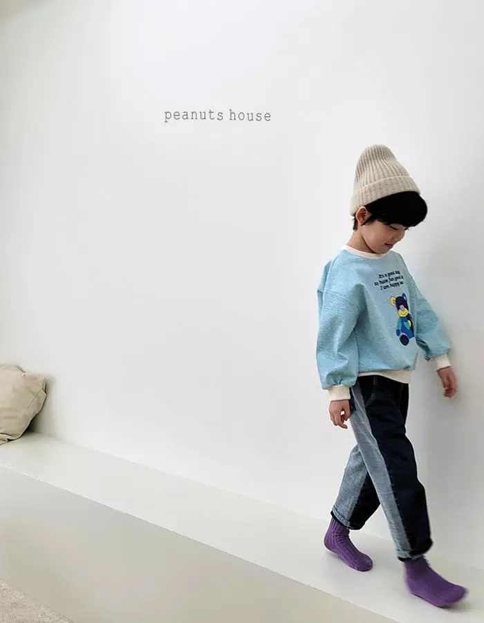 Peanuts - Korean Children Fashion - #discoveringself - Happy Bear Tee - 9