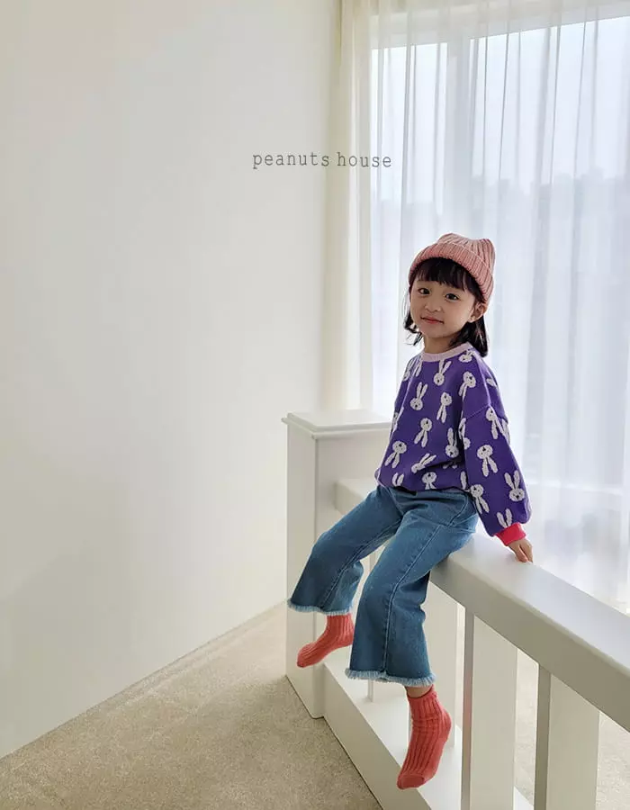 Peanuts - Korean Children Fashion - #discoveringself - Rabbit Knit Tee - 8