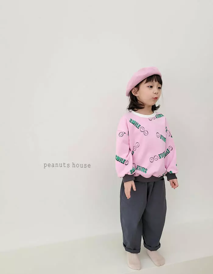 Peanuts - Korean Children Fashion - #designkidswear - Smile Tee - 4