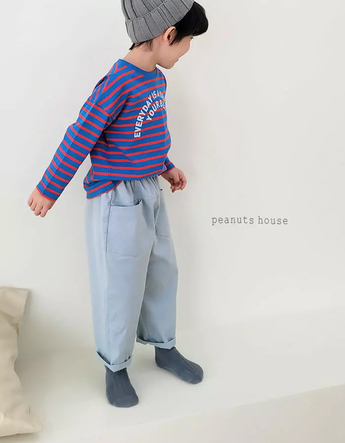 Peanuts - Korean Children Fashion - #discoveringself - Best Stripes Tee - 3