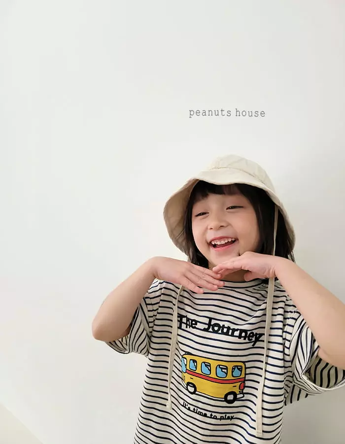 Peanuts - Korean Children Fashion - #discoveringself - Mini Bus Tee