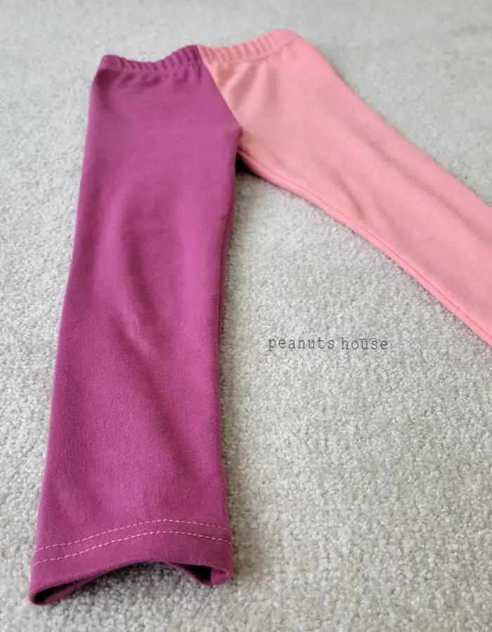 Peanuts - Korean Children Fashion - #fashionkids - Half Half Leggings - 11