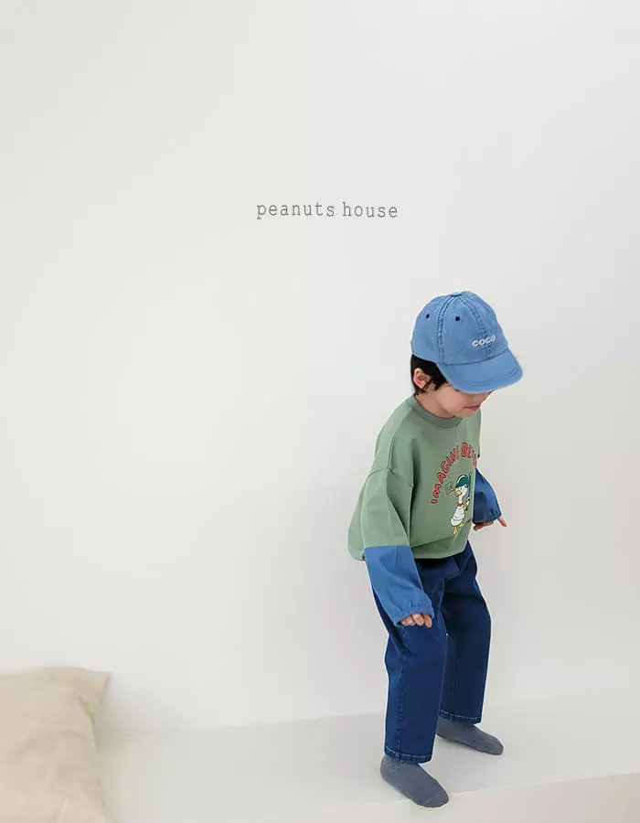 Peanuts - Korean Children Fashion - #fashionkids - Baseball Tee - 7