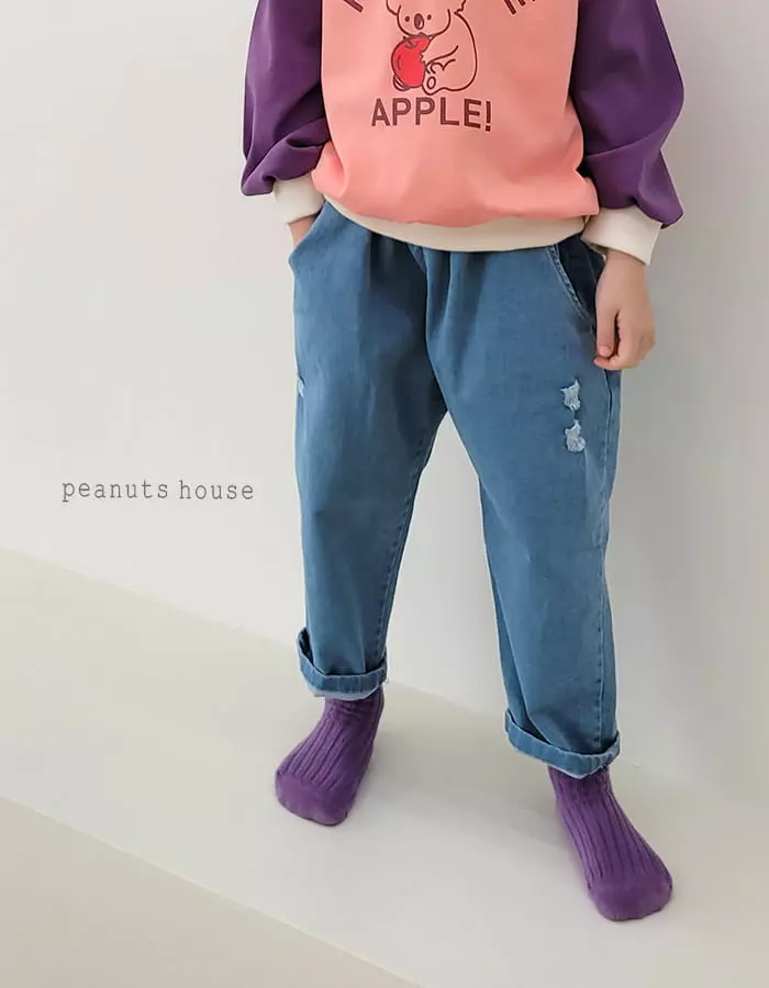 Peanuts - Korean Children Fashion - #fashionkids - Vintage Jeans - 10