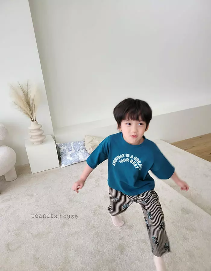 Peanuts - Korean Children Fashion - #kidsshorts - Check Pants - 2