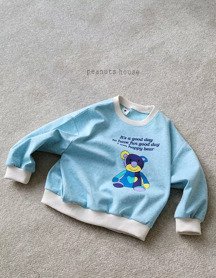 Peanuts - Korean Children Fashion - #kidsshorts - Happy Bear Tee - 11