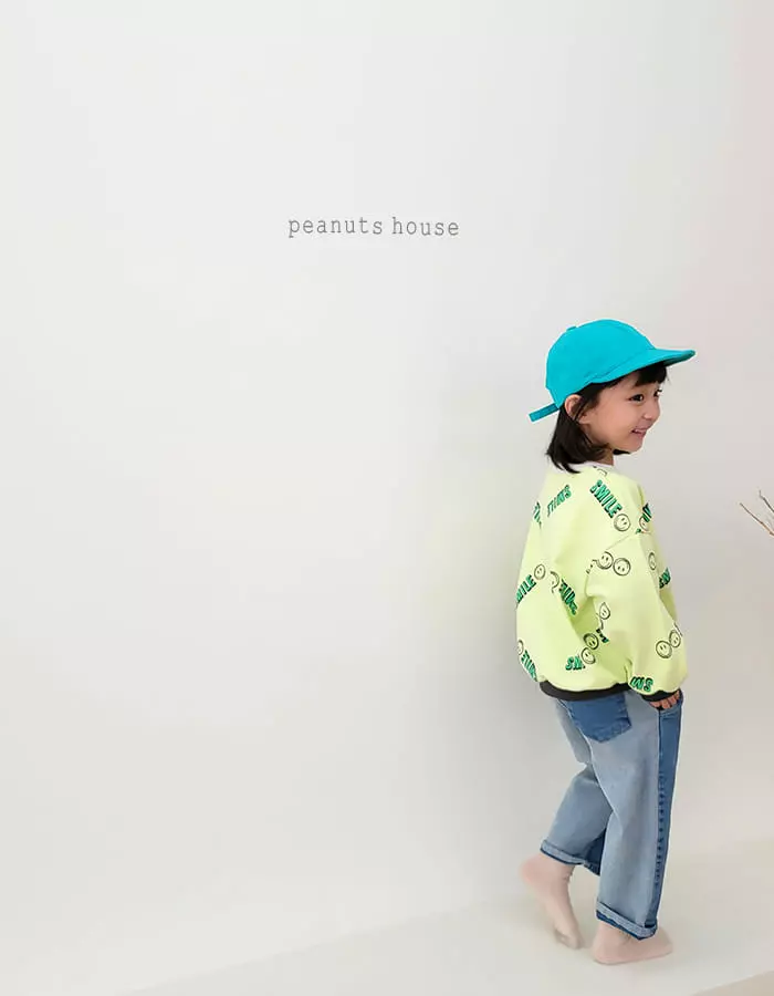 Peanuts - Korean Children Fashion - #kidsshorts - Smile Tee - 6