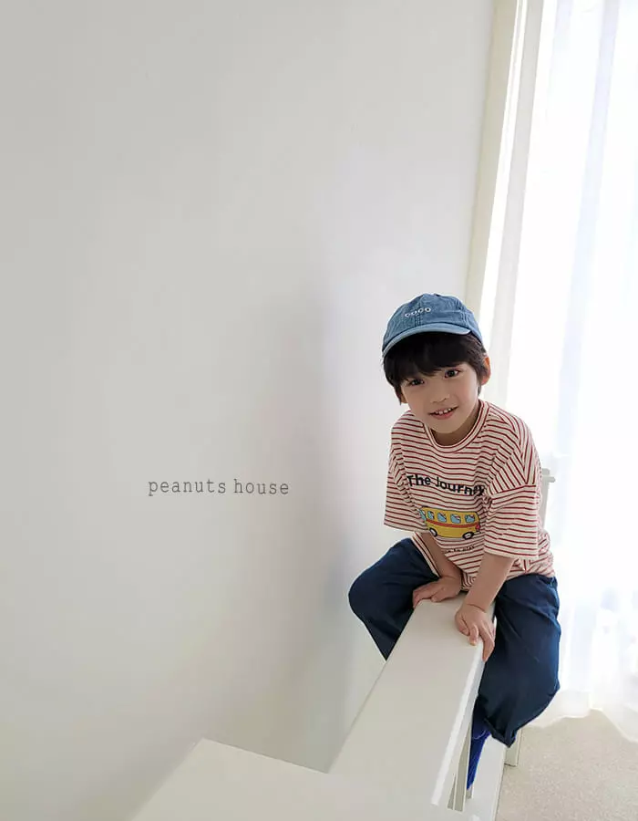 Peanuts - Korean Children Fashion - #kidsshorts - Mini Bus Tee - 3