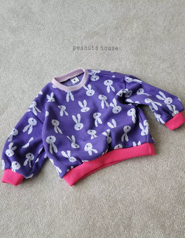 Peanuts - Korean Children Fashion - #kidsstore - Rabbit Knit Tee - 11
