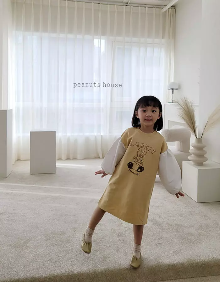 Peanuts - Korean Children Fashion - #kidzfashiontrend - Rabbit One-piece - 3