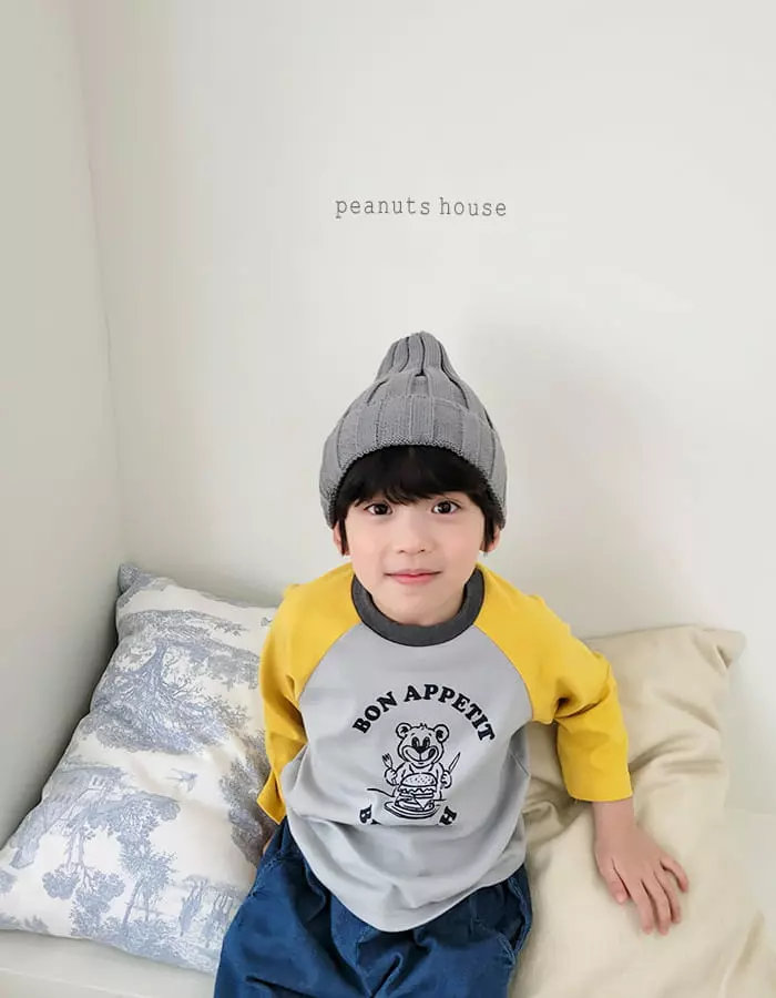 Peanuts - Korean Children Fashion - #kidzfashiontrend - Lunch Tee - 2