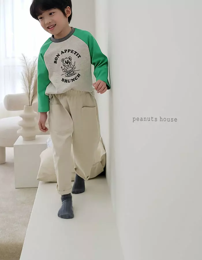Peanuts - Korean Children Fashion - #magicofchildhood - Lunch Tee - 5
