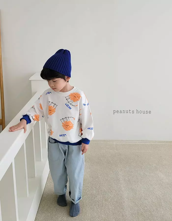 Peanuts - Korean Children Fashion - #littlefashionista - Lion Tee - 4