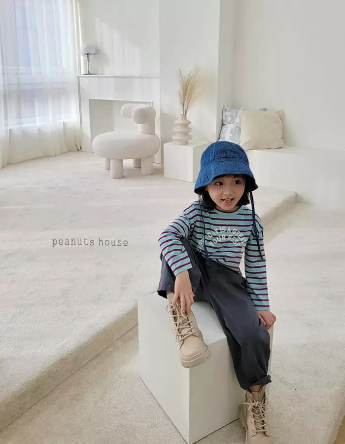 Peanuts - Korean Children Fashion - #magicofchildhood - Cotton Span Pants - 2