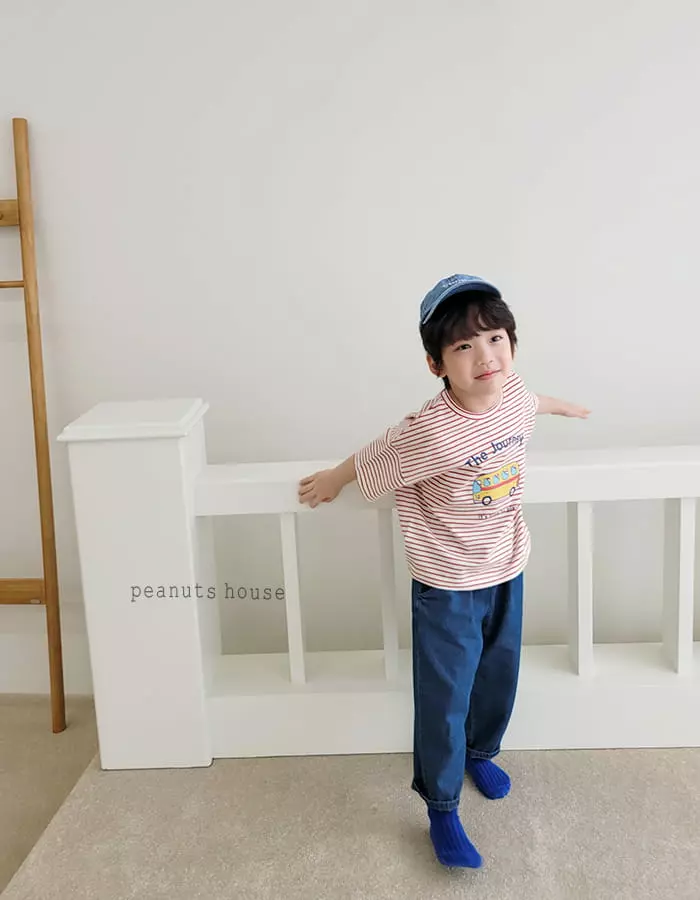 Peanuts - Korean Children Fashion - #minifashionista - Thin Jeans - 7