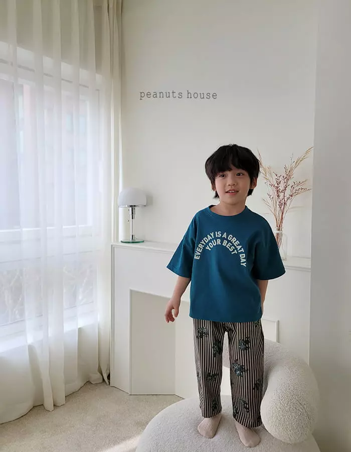 Peanuts - Korean Children Fashion - #minifashionista - Paint Pants - 2