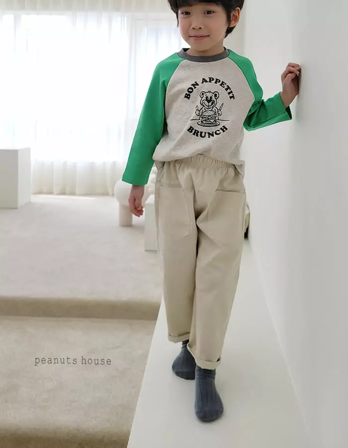 Peanuts - Korean Children Fashion - #minifashionista - Cotton Span Pants - 4