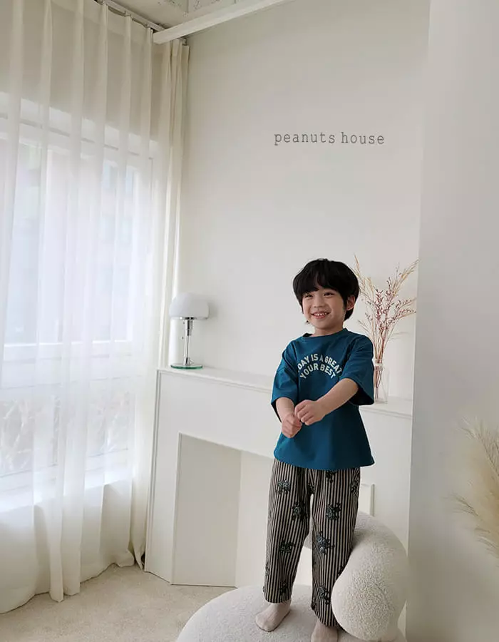 Peanuts - Korean Children Fashion - #prettylittlegirls - Paint Pants - 3