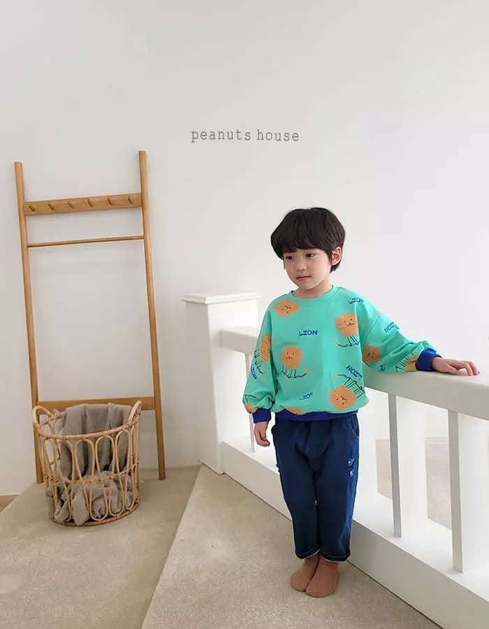 Peanuts - Korean Children Fashion - #stylishchildhood - Lion Tee - 9