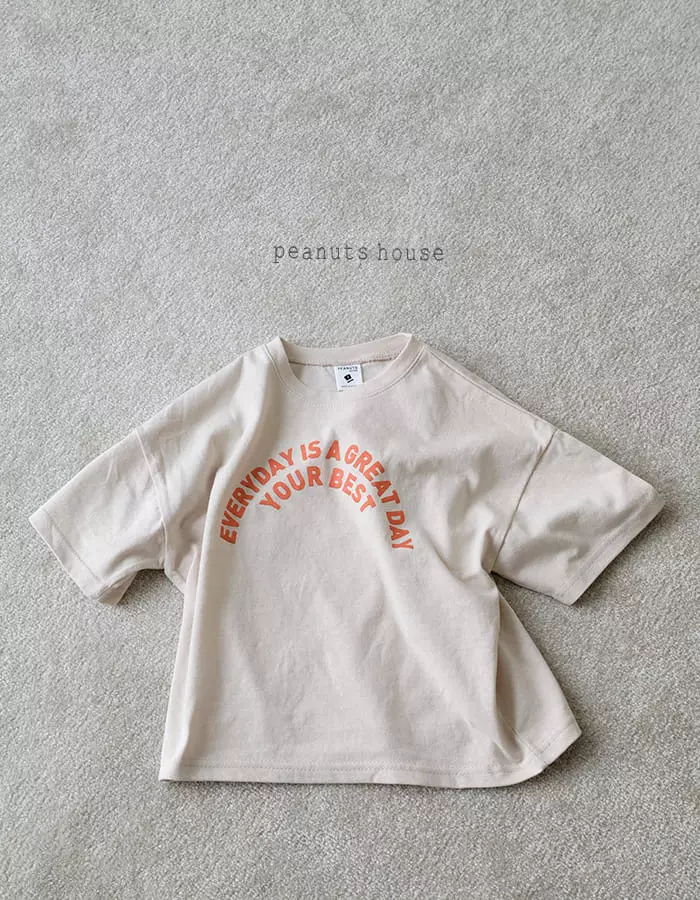 Peanuts - Korean Children Fashion - #todddlerfashion - Best Short Sleeves Tee - 12
