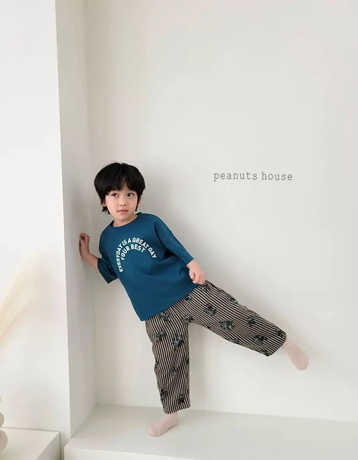 Peanuts - Korean Children Fashion - #toddlerclothing - Paint Pants - 5