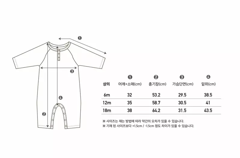 Peekaboo - Korean Baby Fashion - #babyboutique - Momo Bodysuit - 4