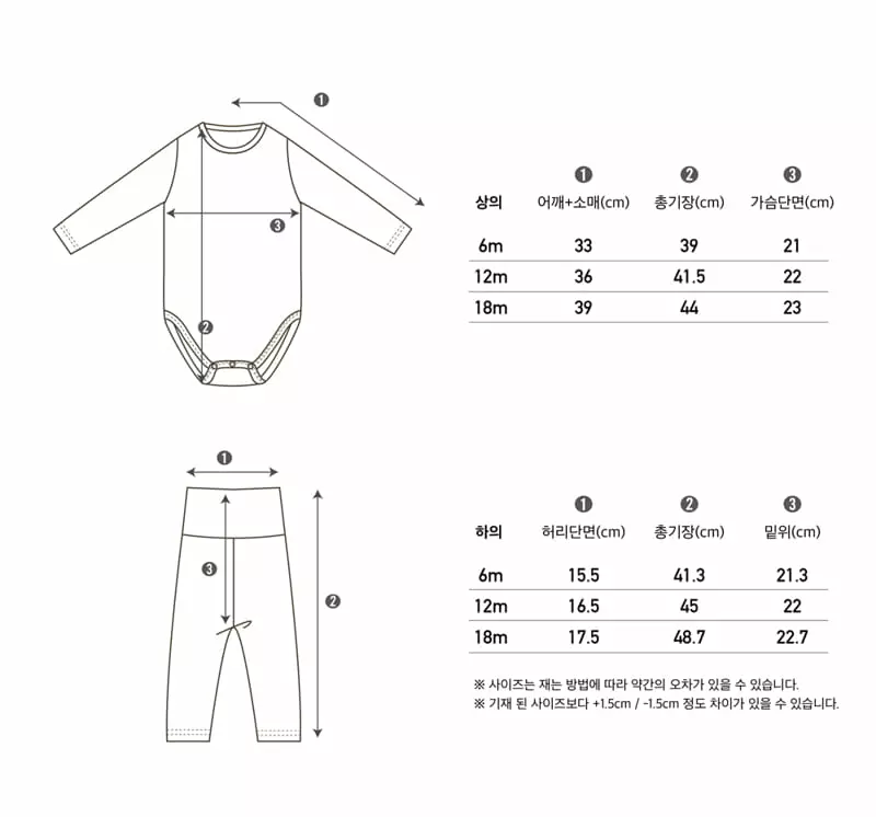 Peekaboo - Korean Baby Fashion - #babyclothing - Tok Tok Bodysuit - 5