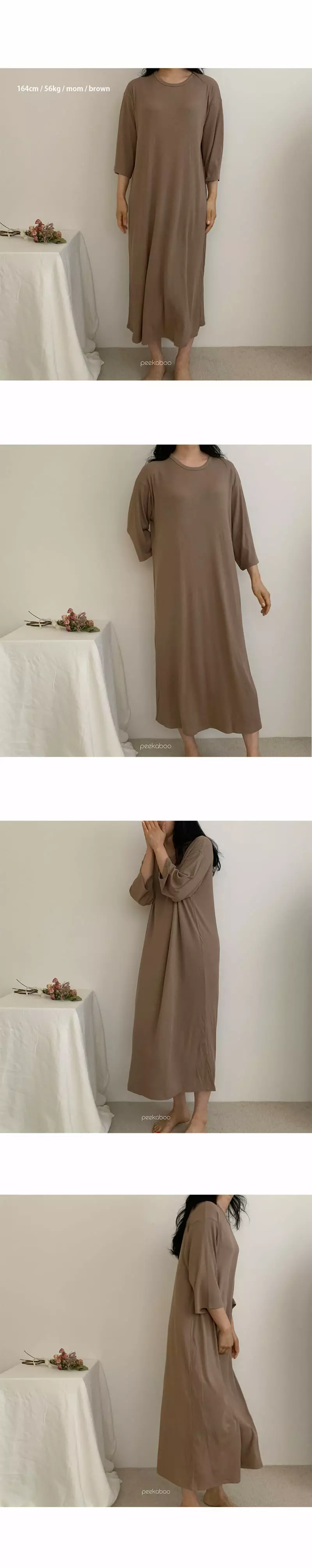 Peekaboo - Korean Women Fashion - #womensfashion - Mom Let's Be Together One-piece - 4