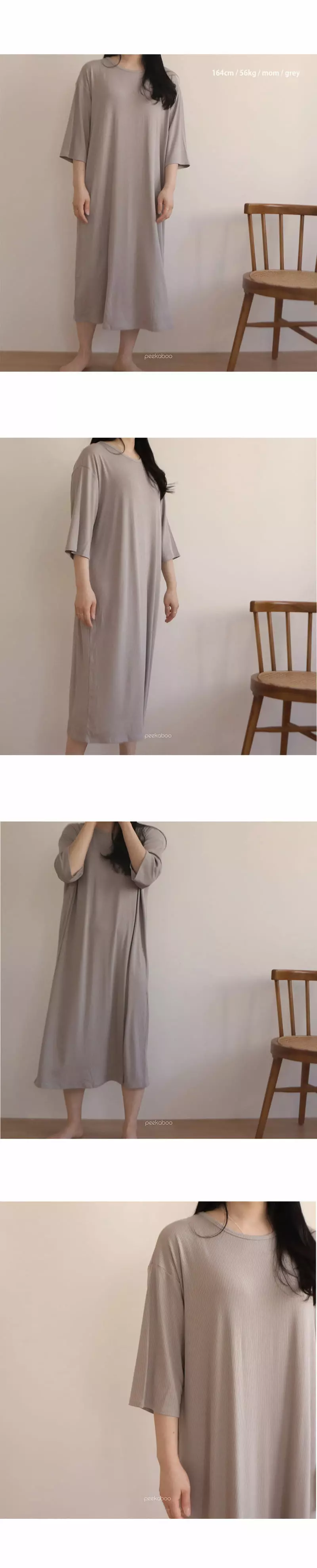 Peekaboo - Korean Women Fashion - #momslook - Mom Let's Be Together One-piece - 6