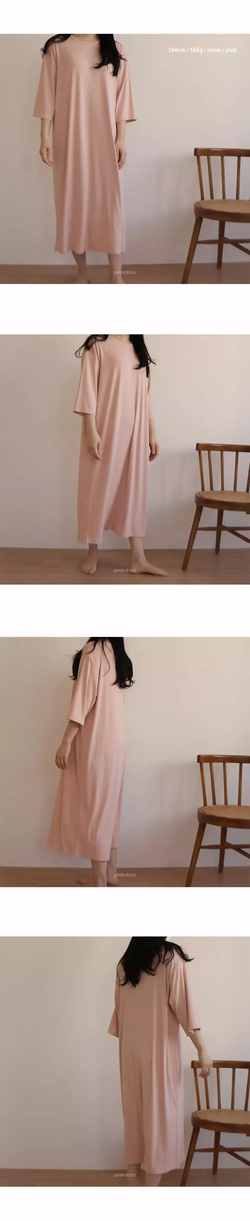 Peekaboo - Korean Women Fashion - #womensfashion - Mom Let's Be Together One-piece - 3