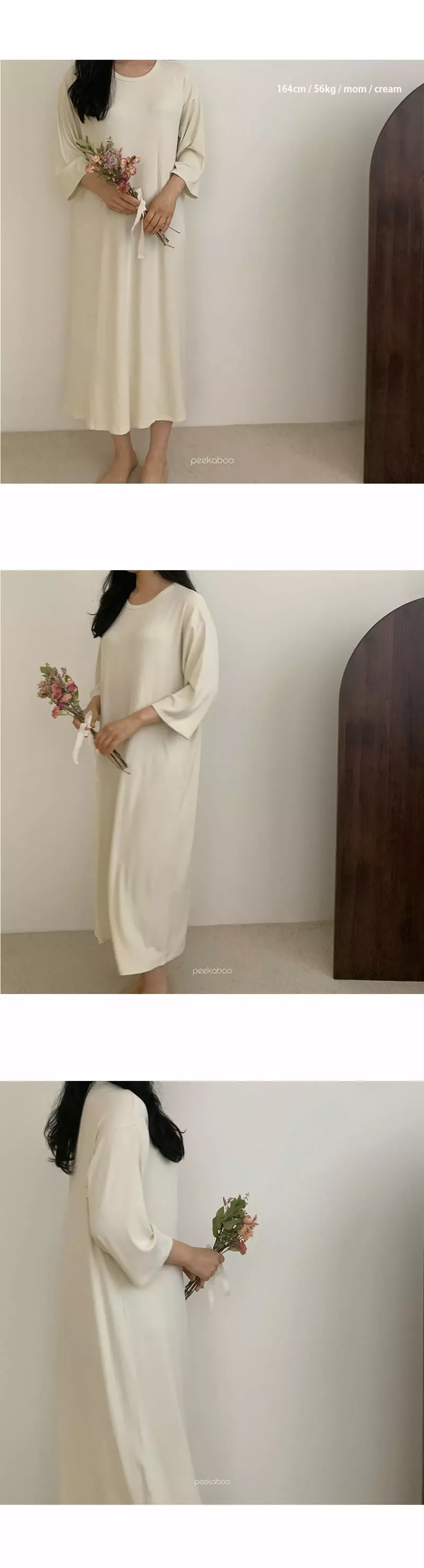 Peekaboo - Korean Women Fashion - #womensfashion - Mom Let's Be Together One-piece - 5