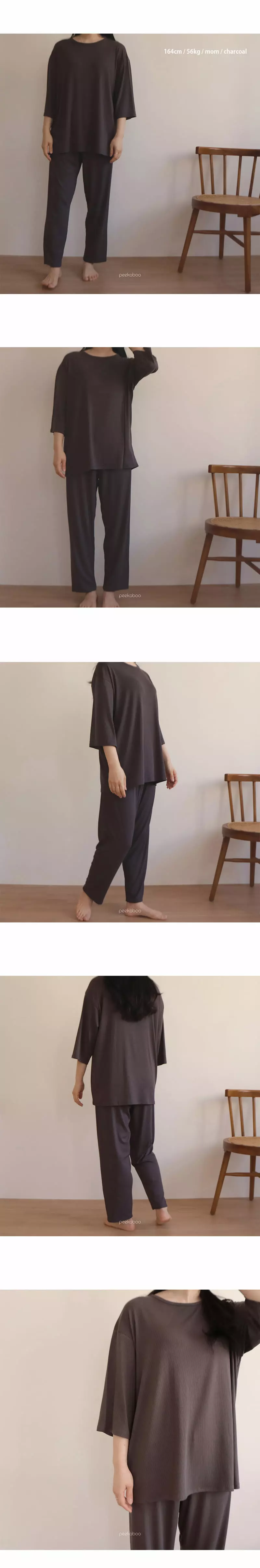 Peekaboo - Korean Women Fashion - #momslook - Mom Let's Be Together Easywear - 4