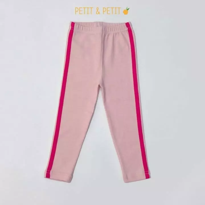 Petit & Petit - Korean Children Fashion - #kidzfashiontrend - Tape Leggings - 4