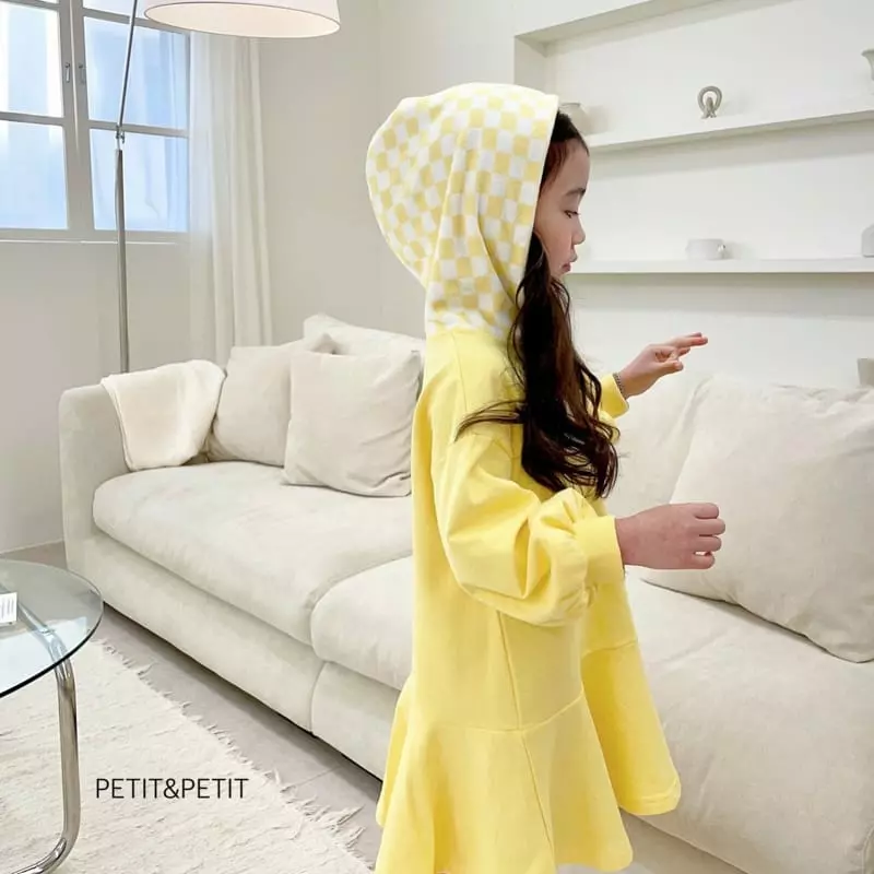 Petit & Petit - Korean Children Fashion - #stylishchildhood - Nice Hoody One-piece - 4